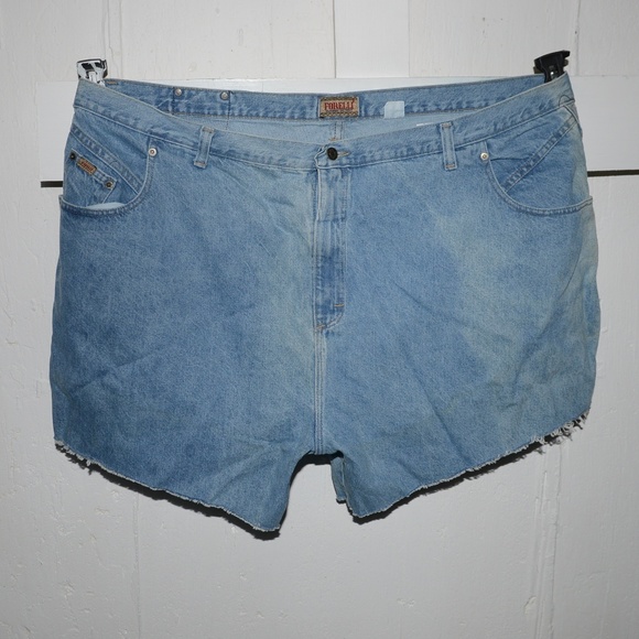 Forelli womens cut off shorts size 32 plus -2752- - Picture 2 of 2